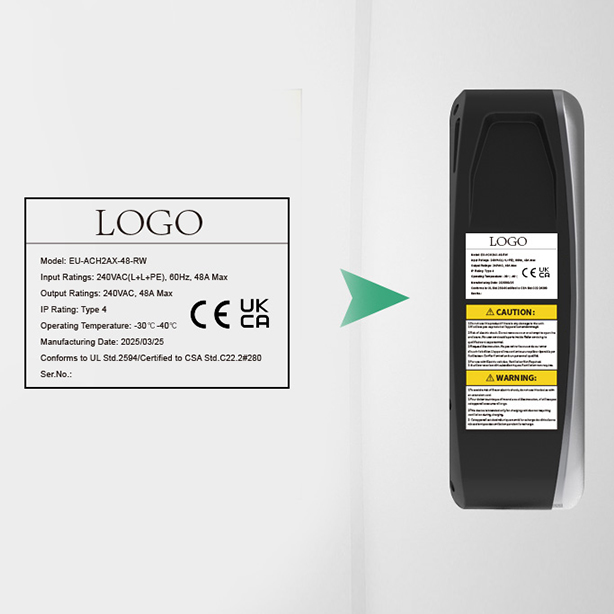 Logo on the Product Nameplate