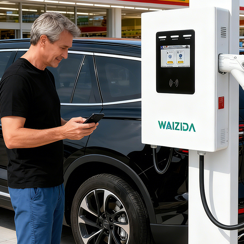 WAIZIDA Model D4 EV Charging Station