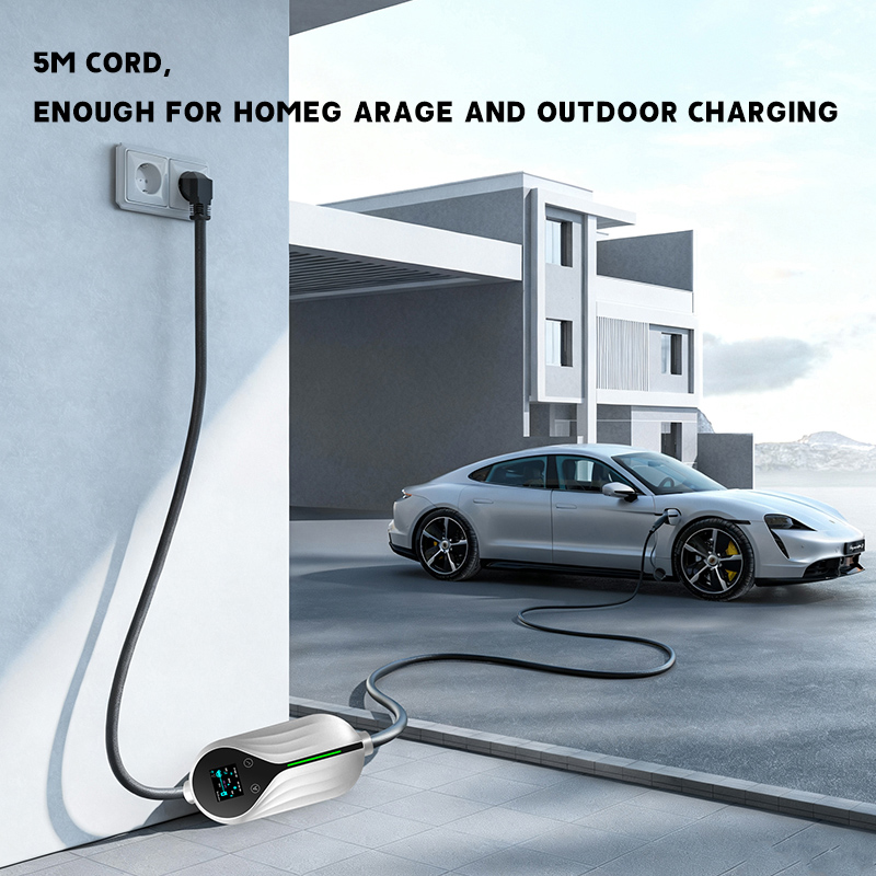 WAIZIDA Portable EV Charger Model U with LCD Screen