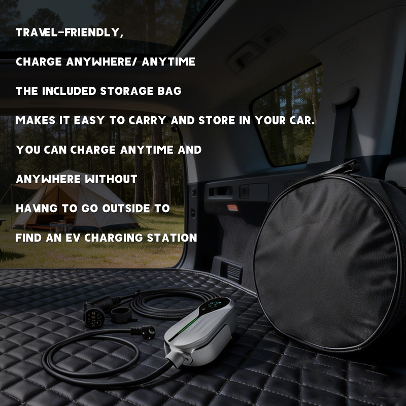 WAIZIDA Portable EV Charger Model U with LCD Screen